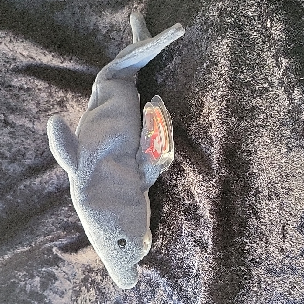 TY 1996 Crunch the shark beanie baby - Picture 10 of 10